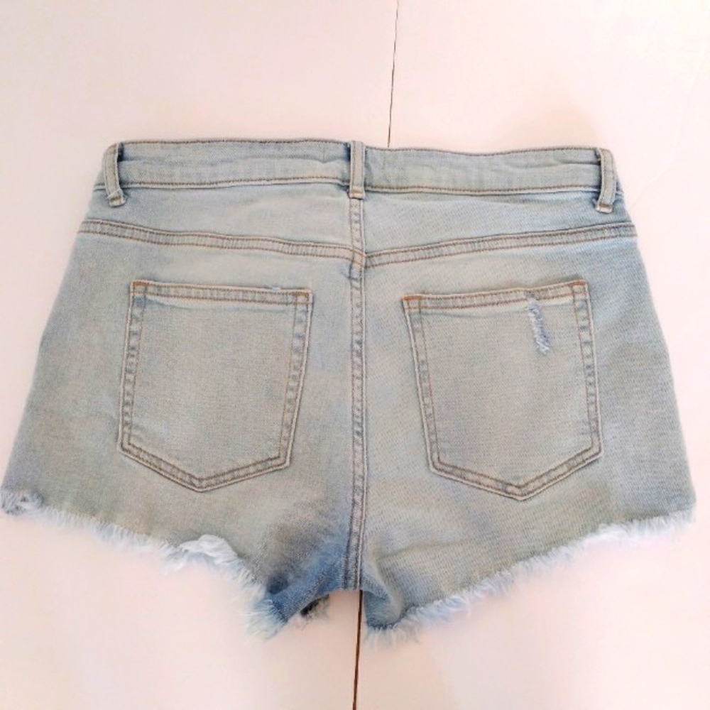 H&M Distress Denim Shorts - Picture 7 of 10